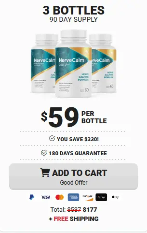 NerveCalm 3 Bottle 